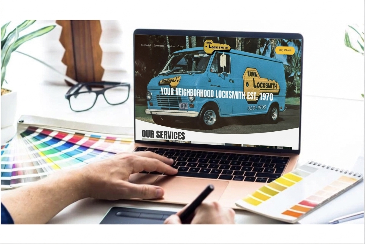 Cornerstone Creative marketing work in Kailua-Kona, Hawaii